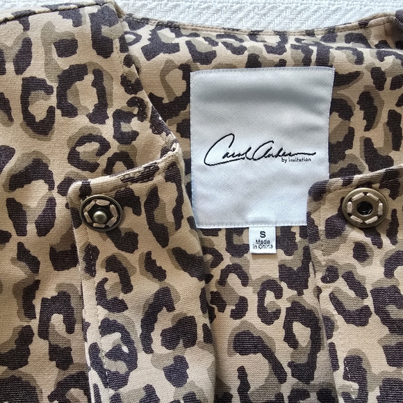 Cabi Leopard Print Jacket, Size Small - Picture 3 of 6